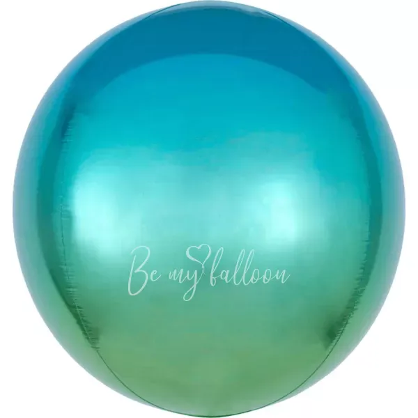 18 " الهيليوم احباط لمعان قوس قزح 3 د المجال بالون