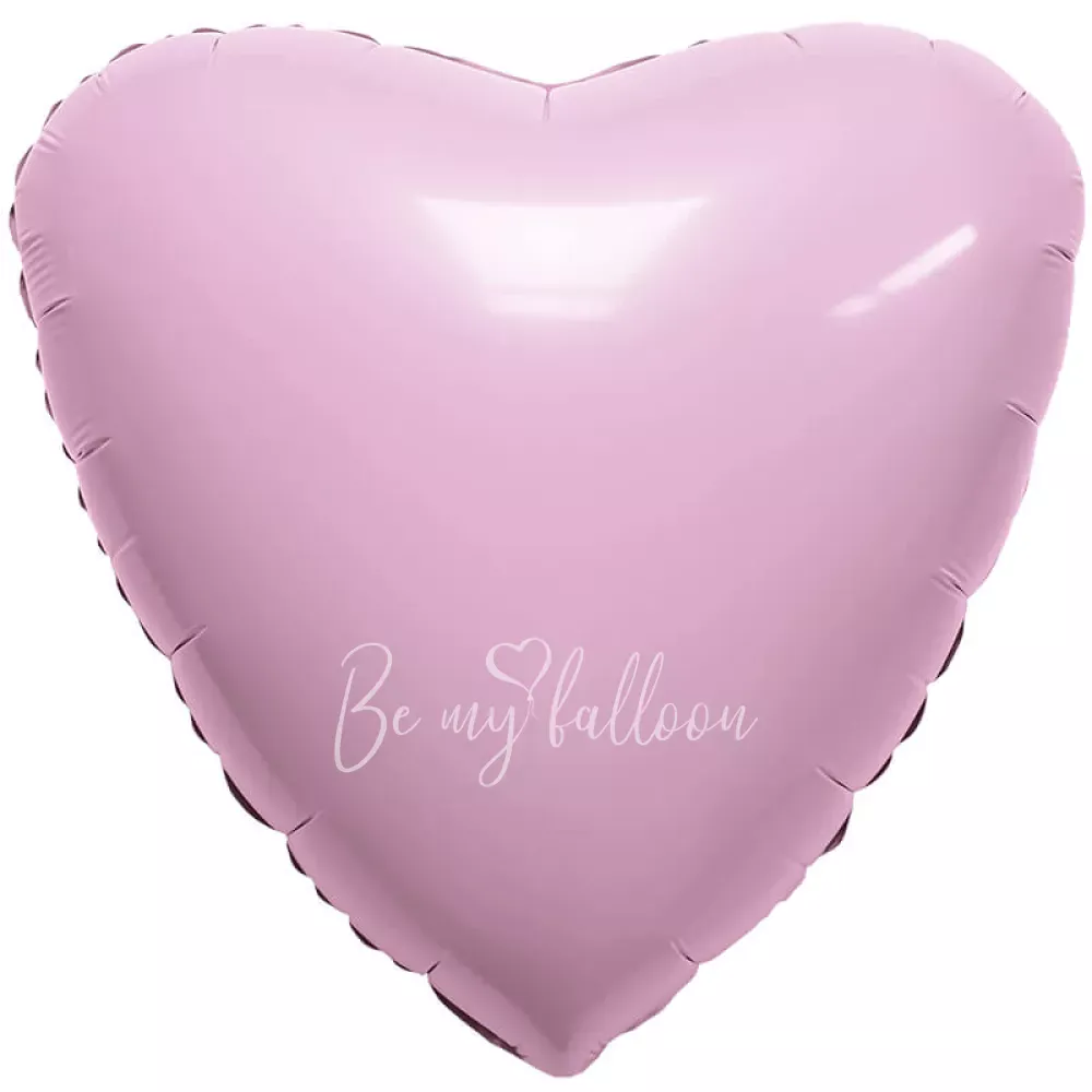 18" Flamingo heart foil shape