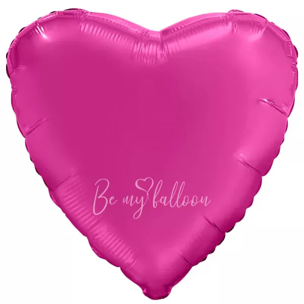 18" Pomegranate heart foil shape