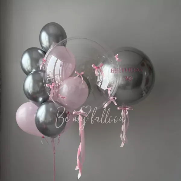 Pink & Silver Elegance