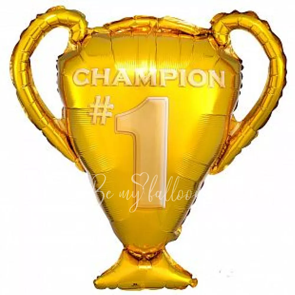 28" Фольгированная фигура Золотой кубок
