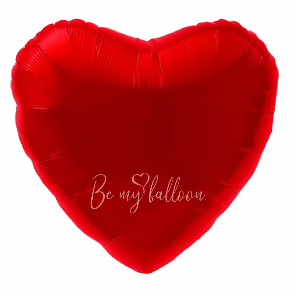 19" Foil Balloons Heart Red