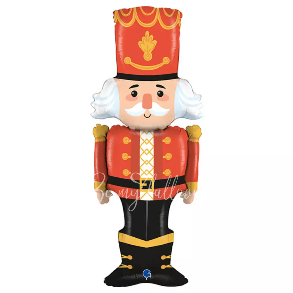 50" Helium foil Christmas Nutcracker balloon