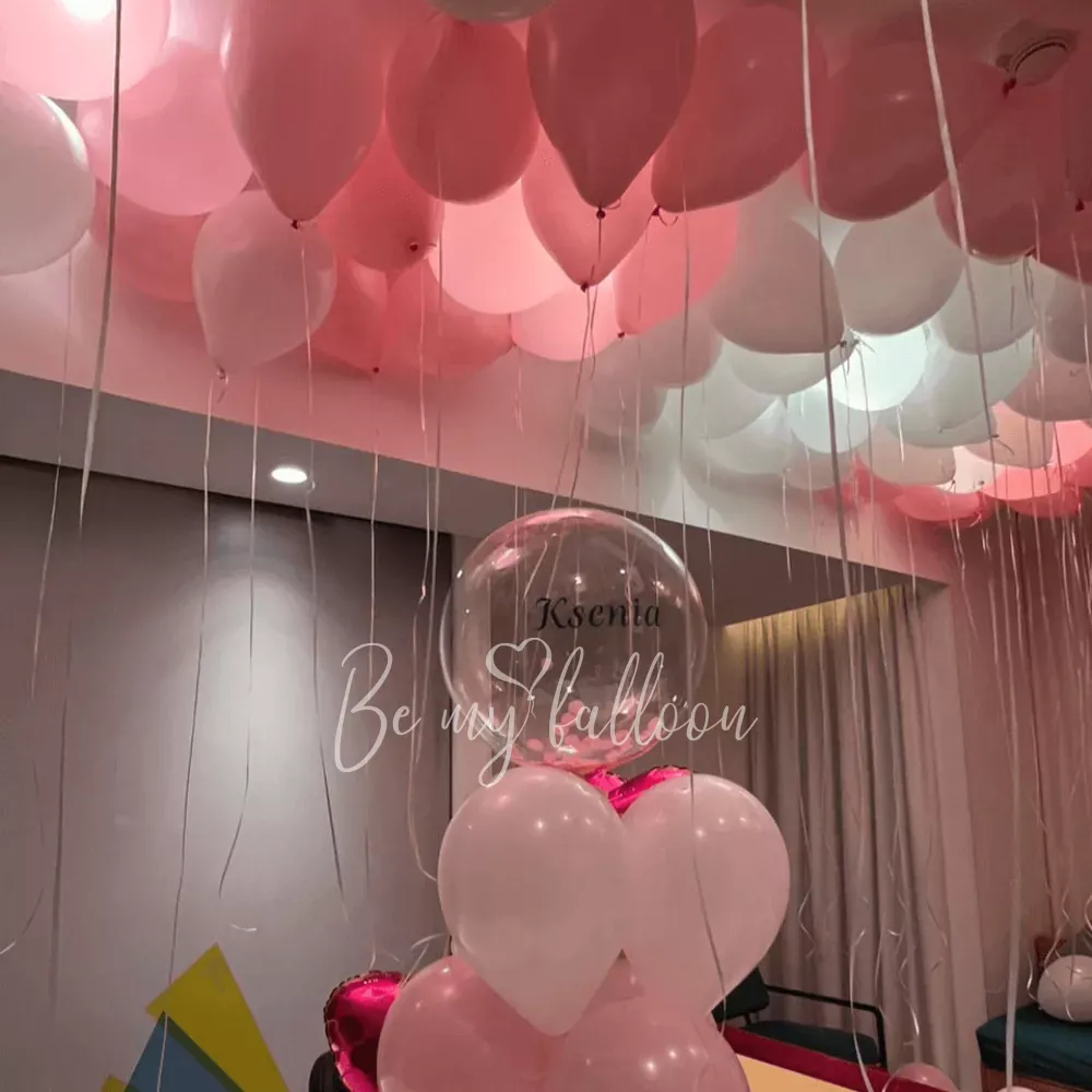 100 ceiling helium balloons standard