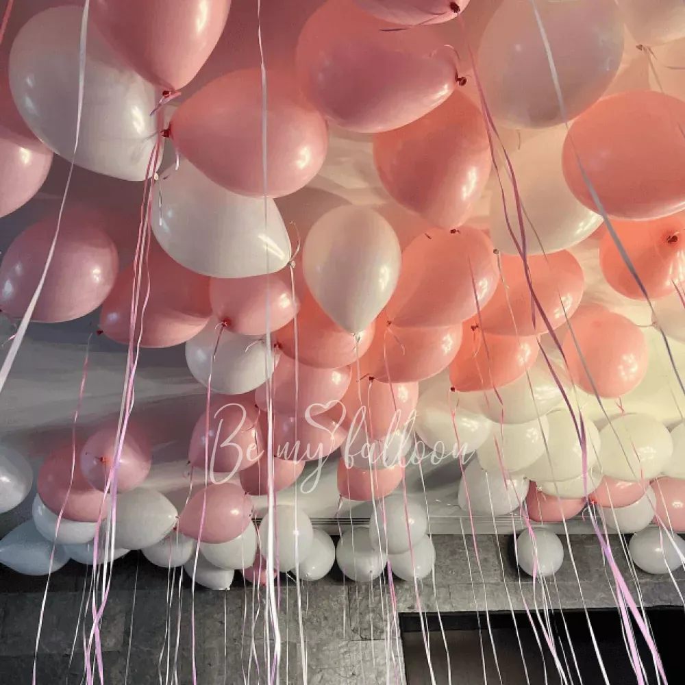 100 ceiling helium balloons standard