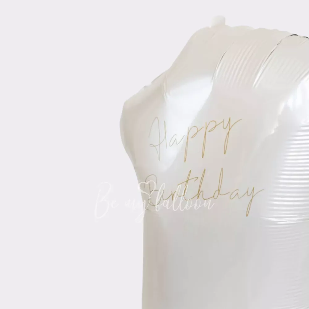 تكوين بالون عيد ميلاد القنفذ المملوء بالهواء