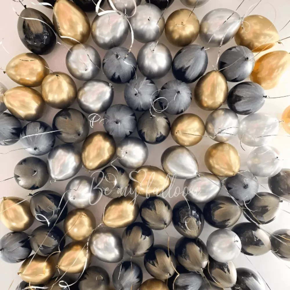 100 بالونة هيليوم سقفية مميزة