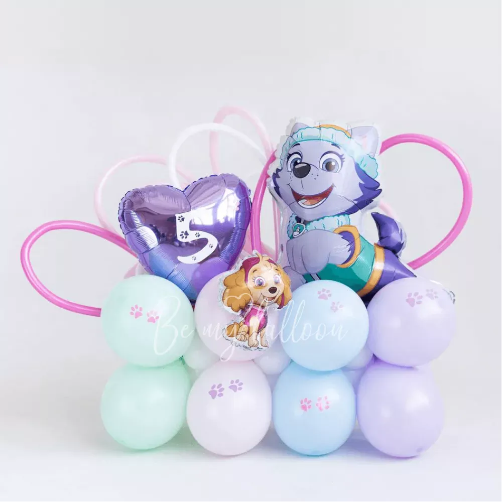 تكوين بالون عيد ميلاد من باو باترول