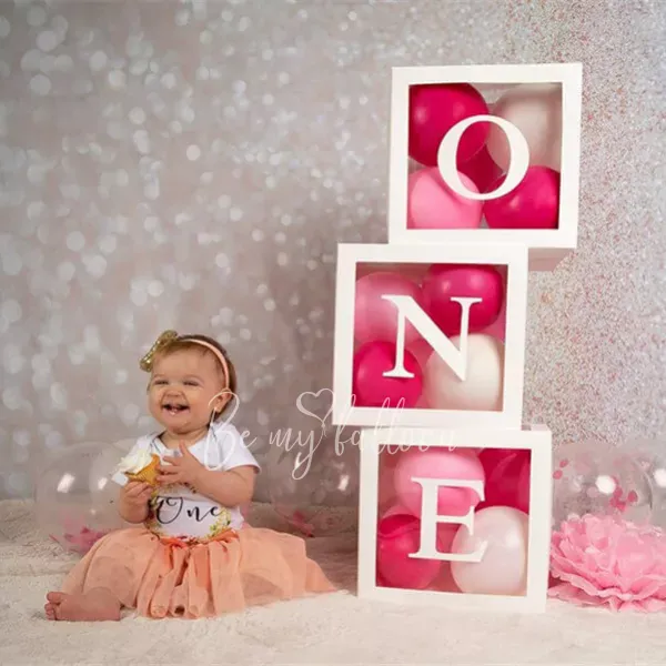 Balloons in boxes One