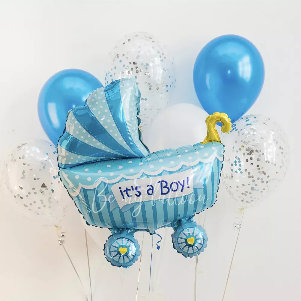 مجموعة بالونات مرحباً يا طفلي