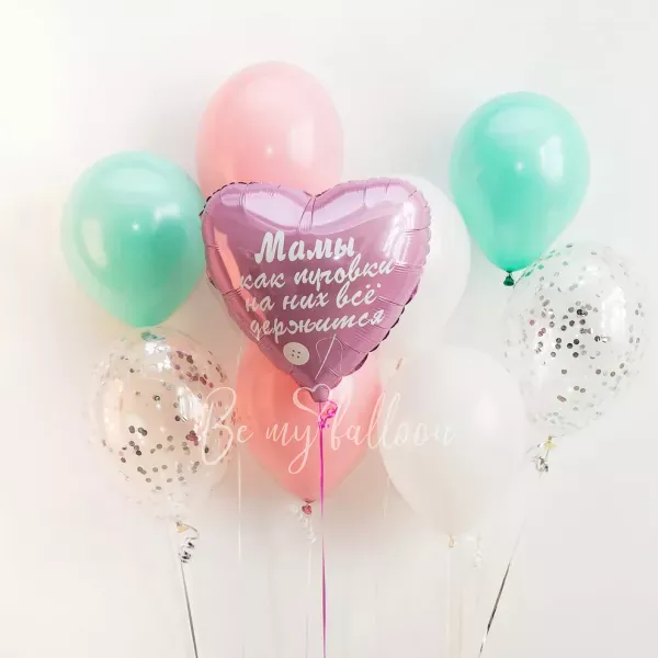 مجموعة بالونات الأمهات