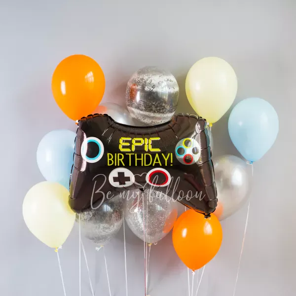 Gamer's Birthday! Balloon bouquet