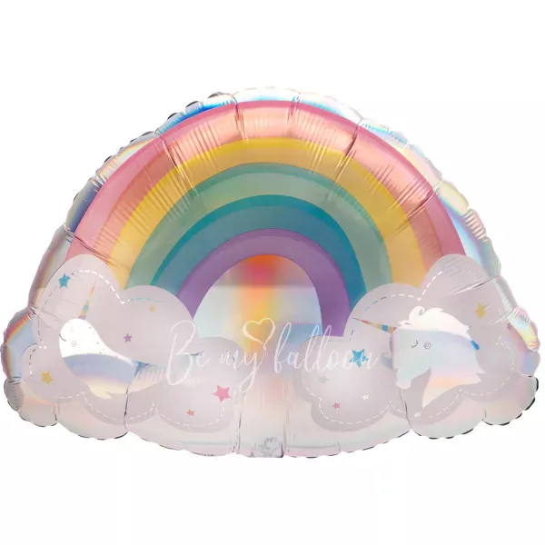 71x50 Helium foil Magic Rainbow balloon