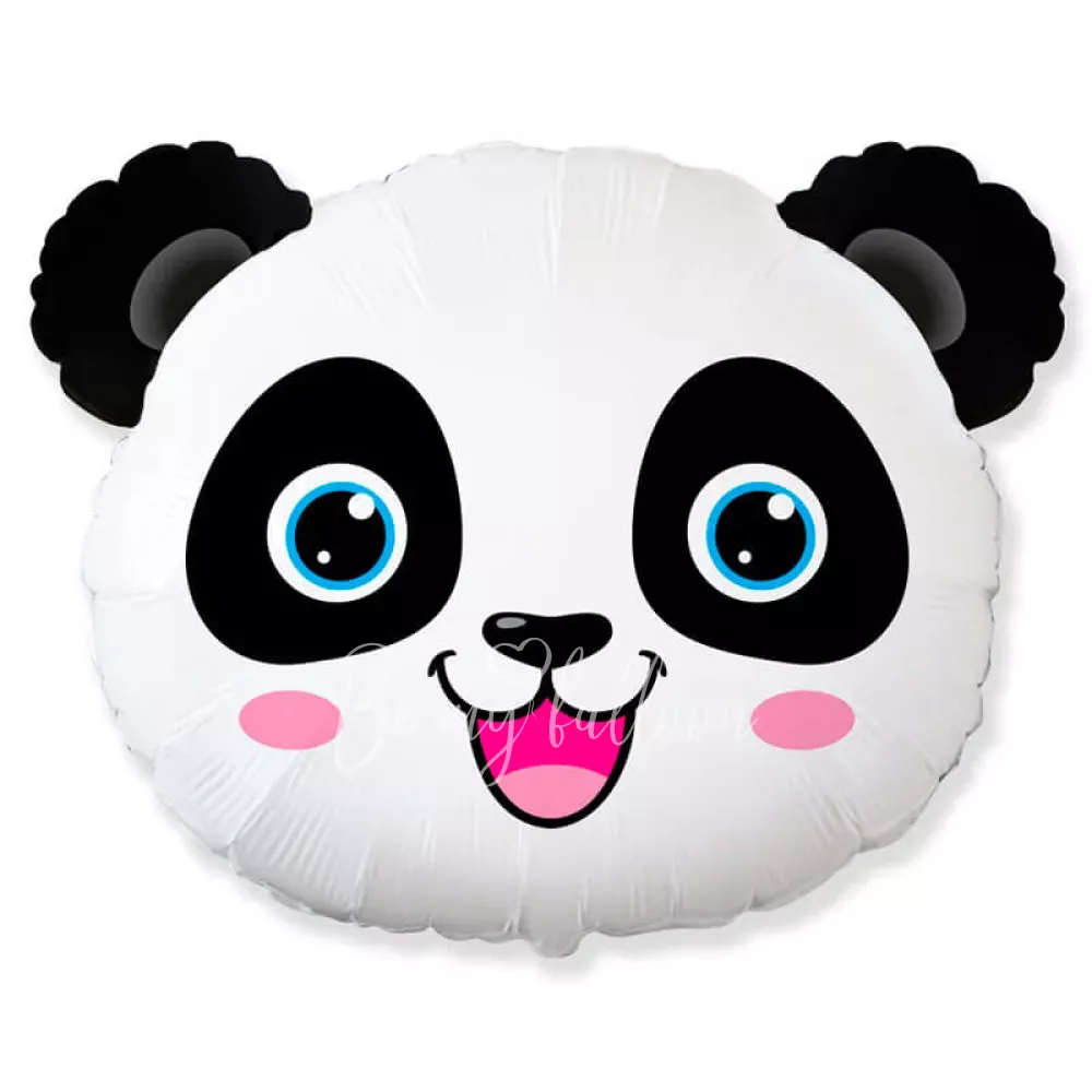 21" Helium foil Panda balloon