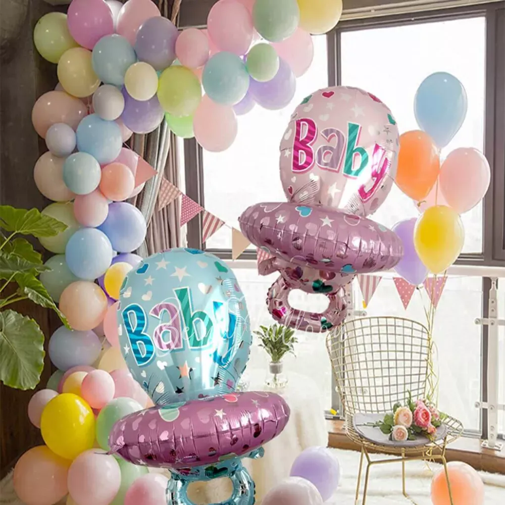 29" Шар из фольги Соска Детская розовый