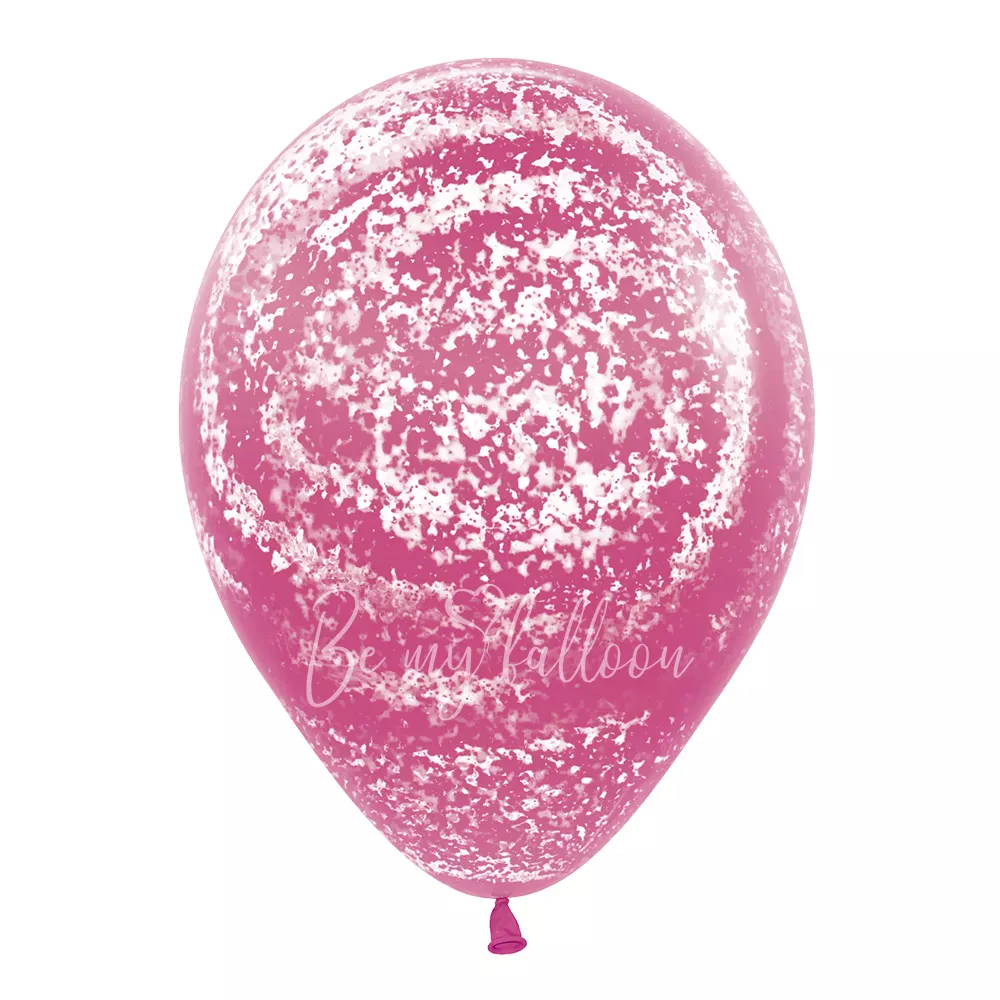 12" Helium latex Fashion Colours Graffiti marble balloons