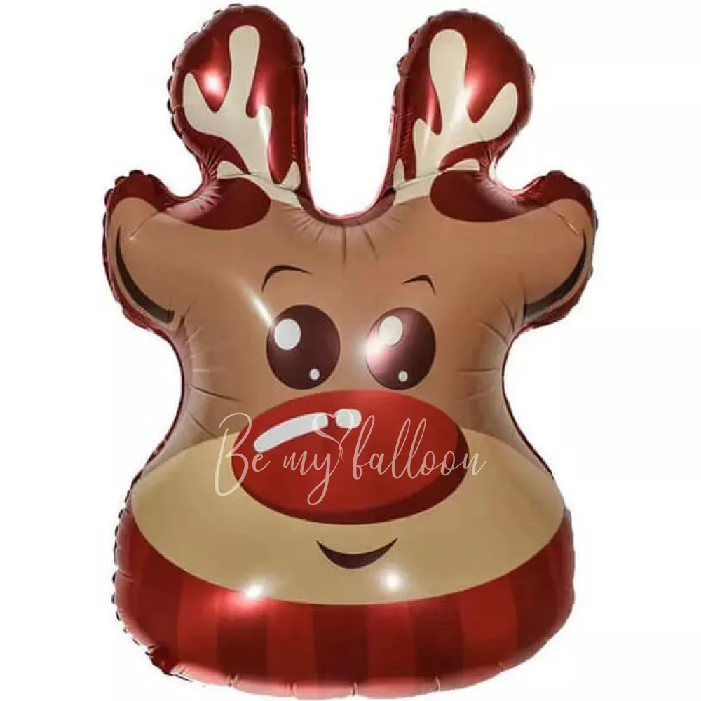 28" Helium foil Happy Deer balloon