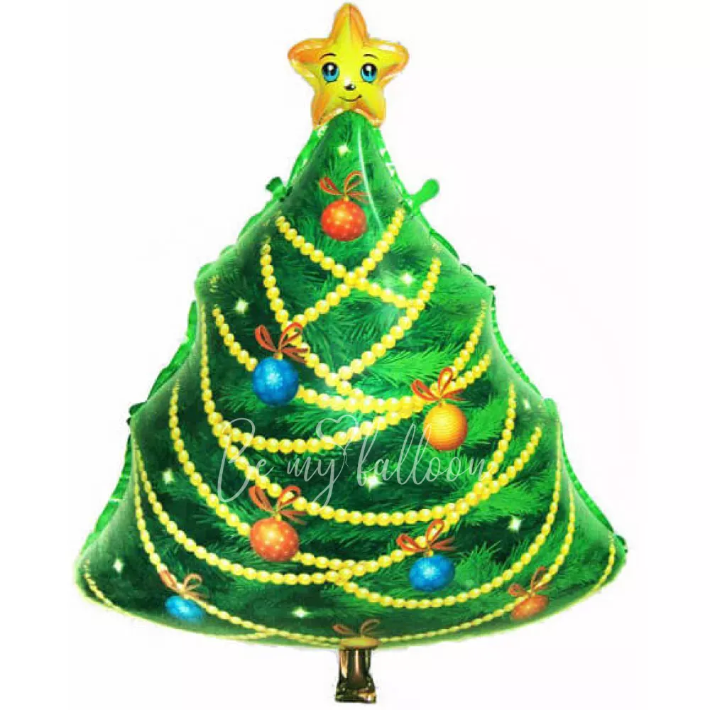 29" Helium foil Christmas Tree balloon