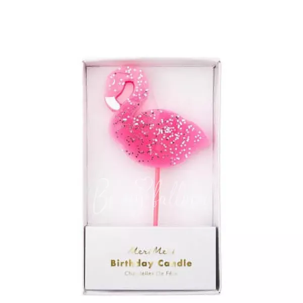 شمعة الفلامينجو الضخمة