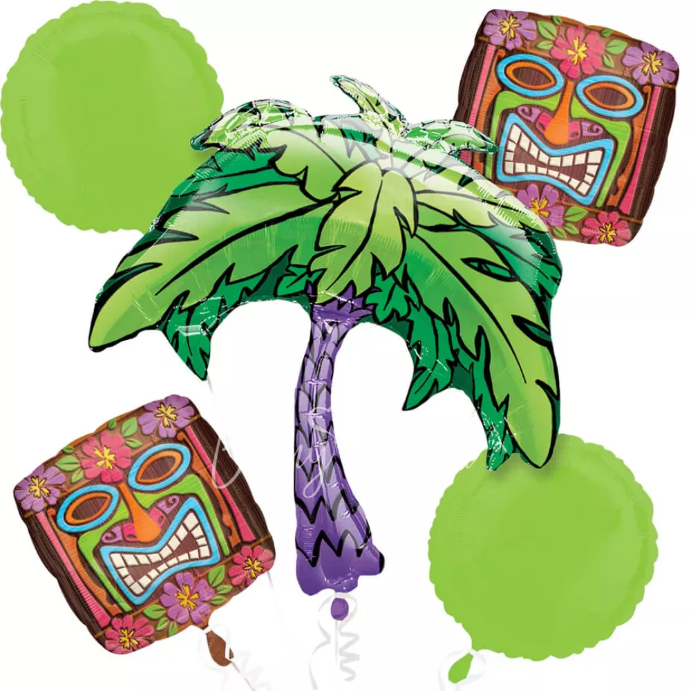 Kiwi Tiki Time! Balloon bouquet