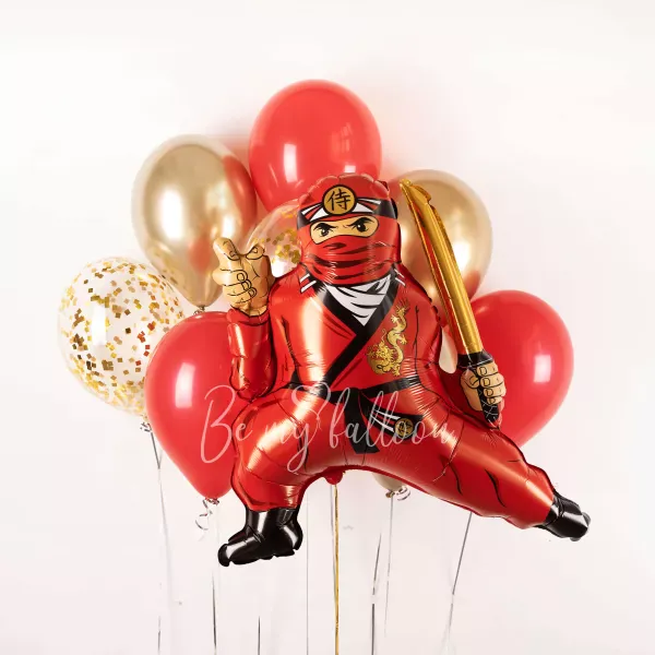 Ninja Balloon Bouquet